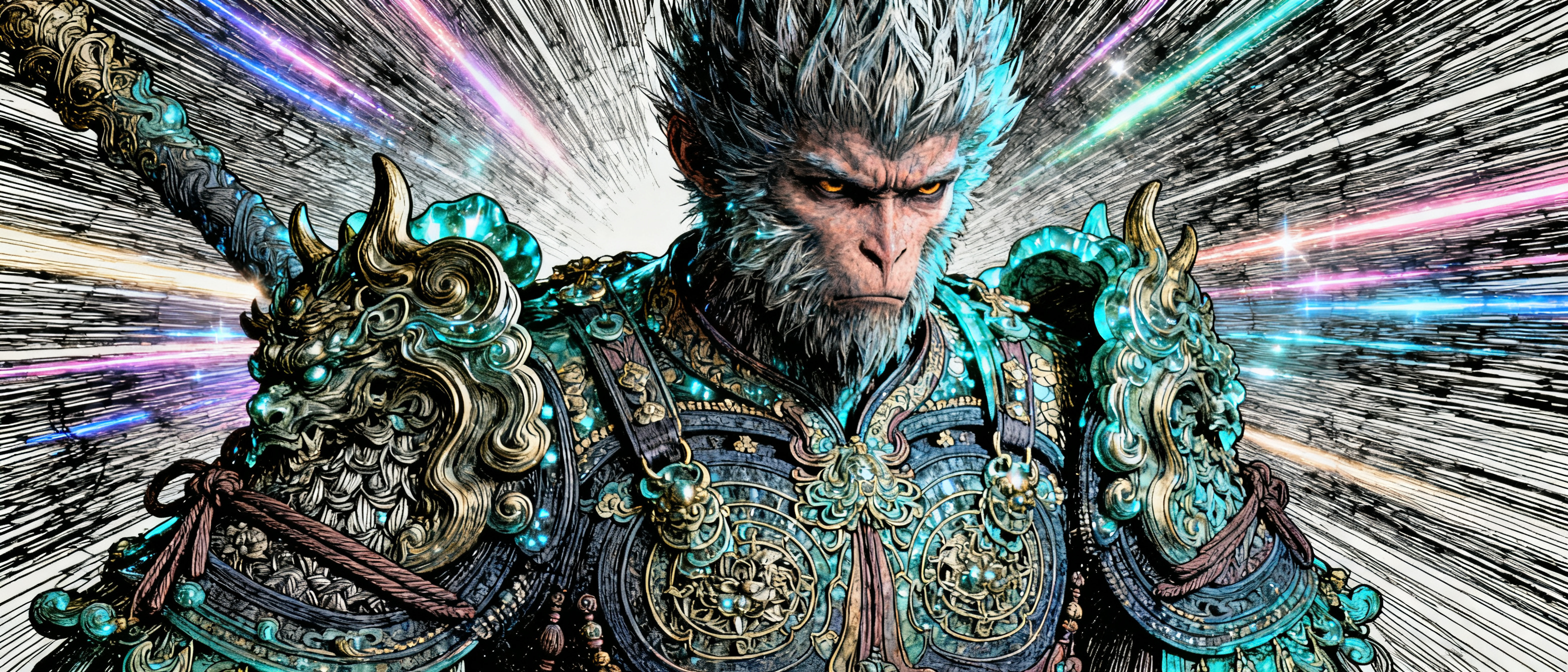 妖魔化孙悟空·Adam Riches国风暗黑